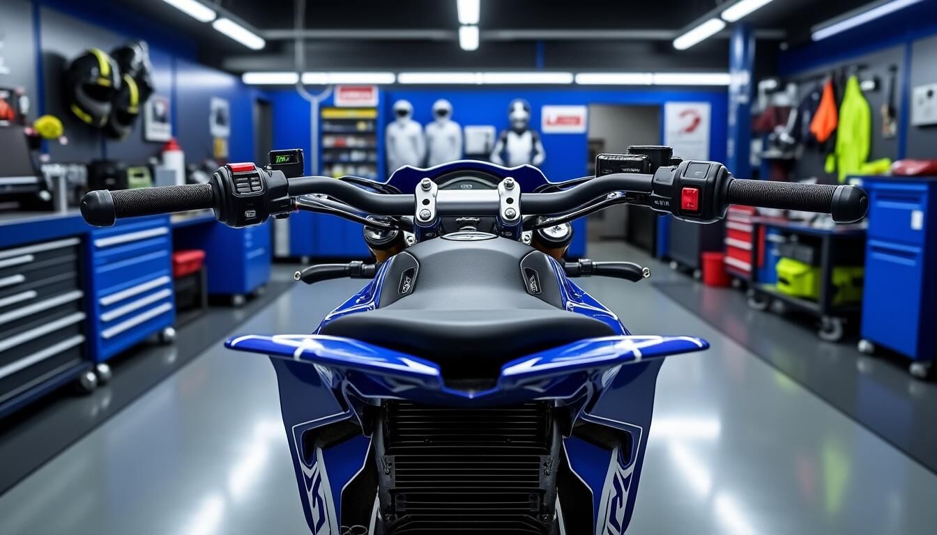 Découvrez la Yamaha 250 YZF 2024 à travers une présentation complète. Explorez ses caractéristiques techniques, son design innovant, et ses performances exceptionnelles qui font d'elle la référence des motocross. Préparez-vous à vivre une expérience de conduite inégalée avec cette moto de compétition.